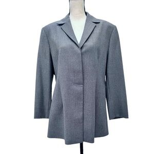 COUNTRY ROAD GRAY WOOL & CASHMERE BLAZER SUIT JACKET